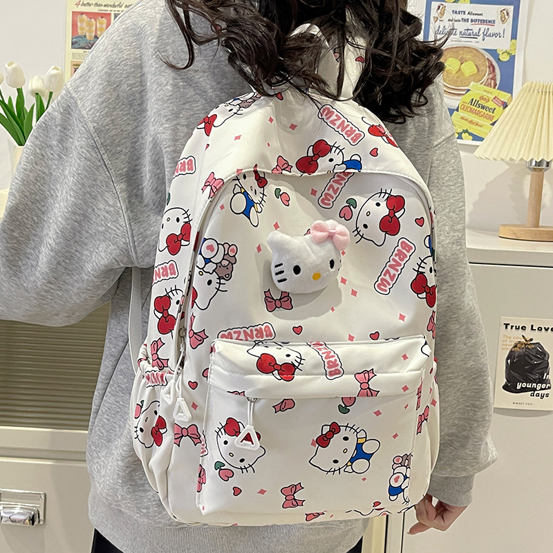 Kuromi Large School Backpack