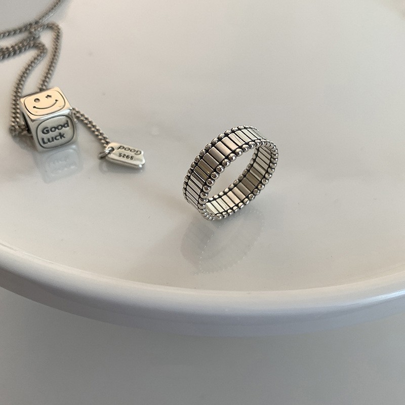 S925 Silver Plain Ring J3621
